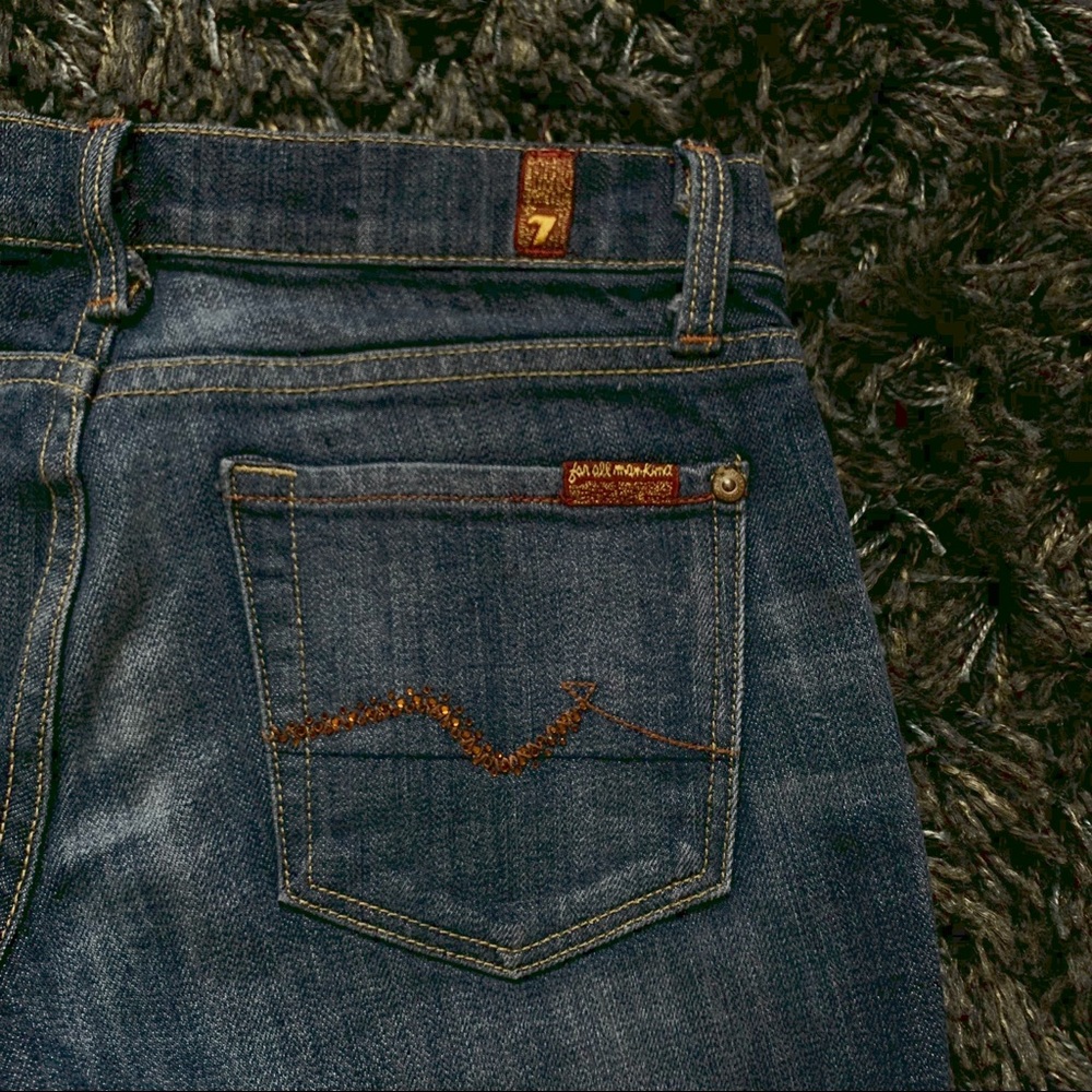 7 for all mankind bootcut denim jeans ⚡️ 26 - Picture 8 of 8